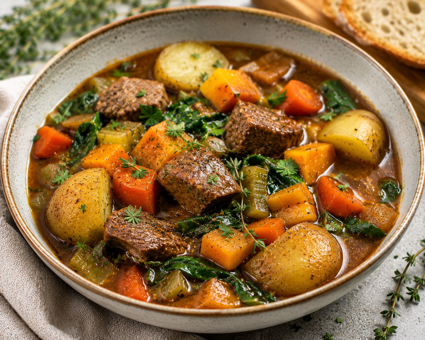 Comforts Beef & Garden Stew