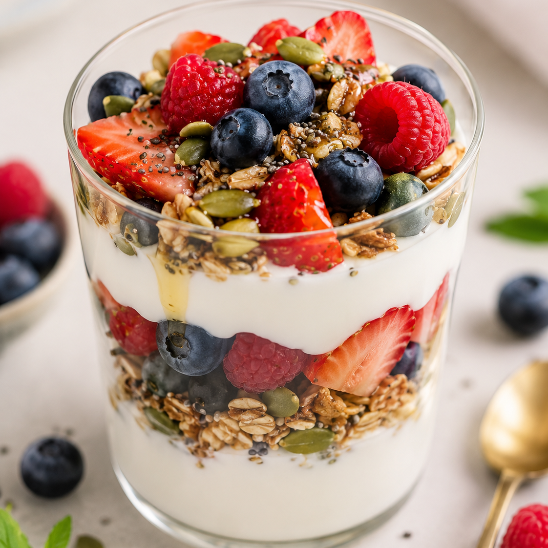 Berry Bliss Yoghurt Parfait