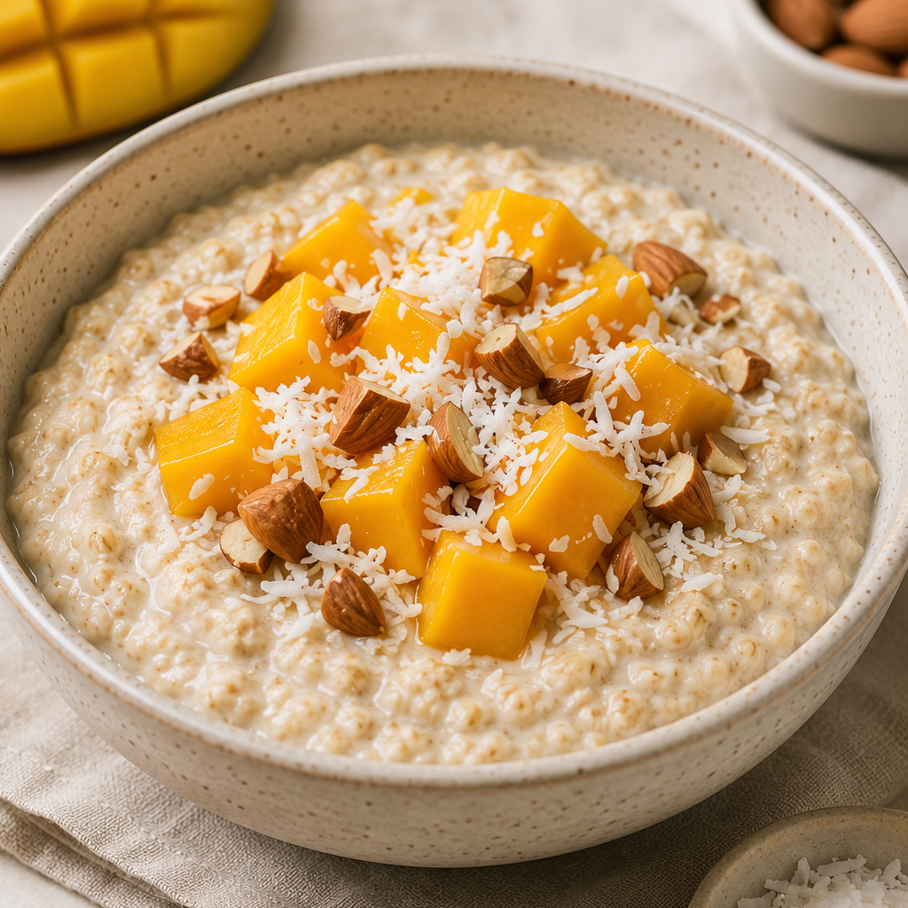 Mango Mama & Coconut Almond Oats