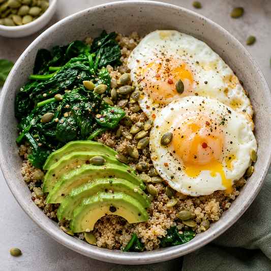 Warm Nourish Quinoa Breakfast Bowl